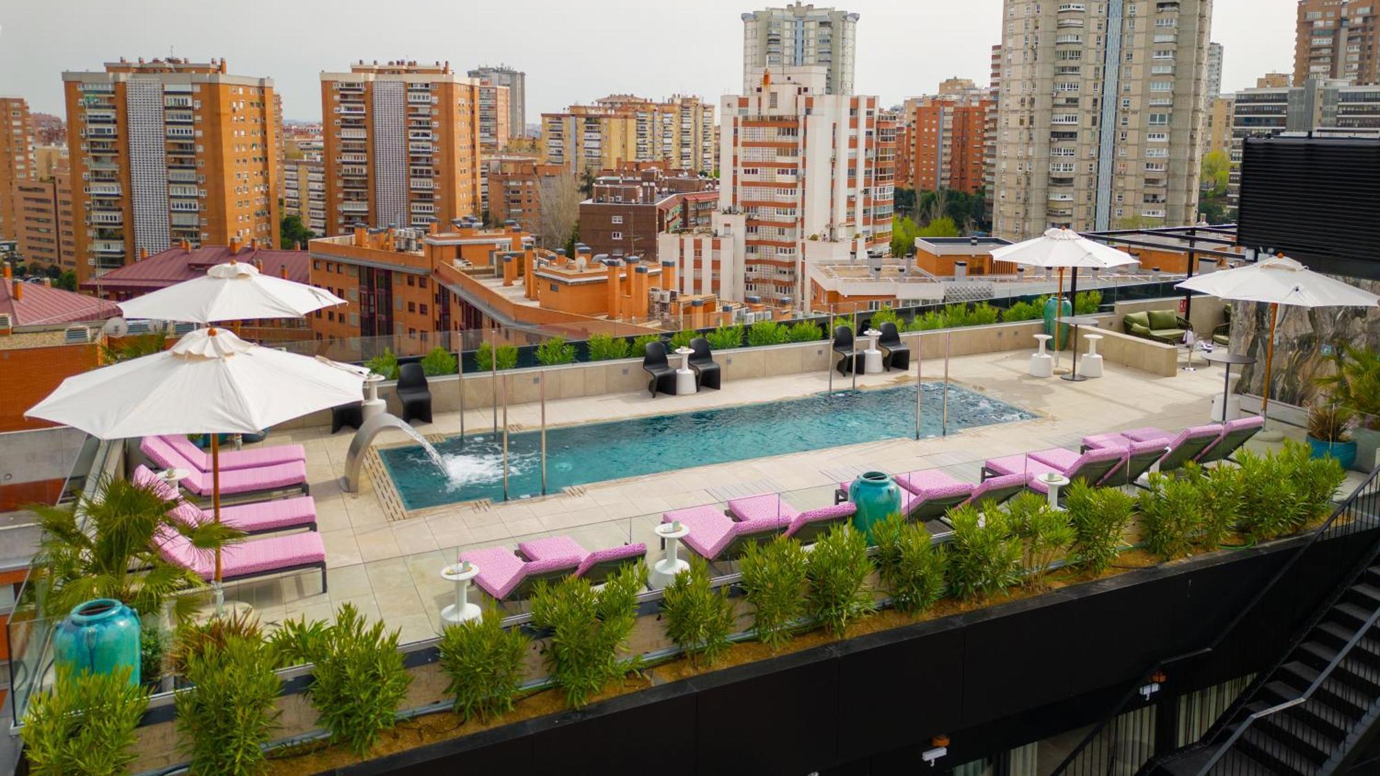 Hotel Pinar Plaza Madrid Eksteriør billede