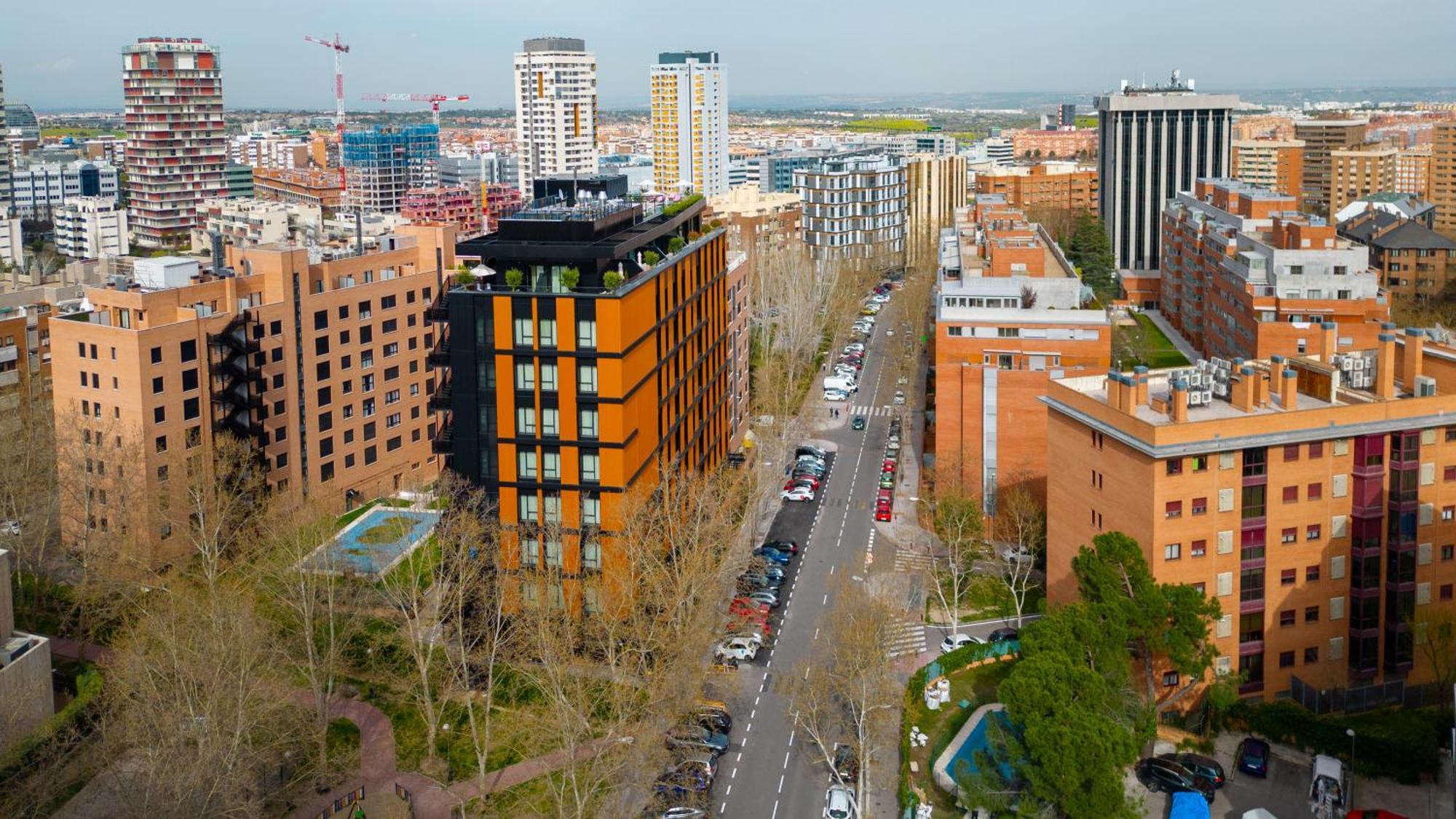 Hotel Pinar Plaza Madrid Eksteriør billede