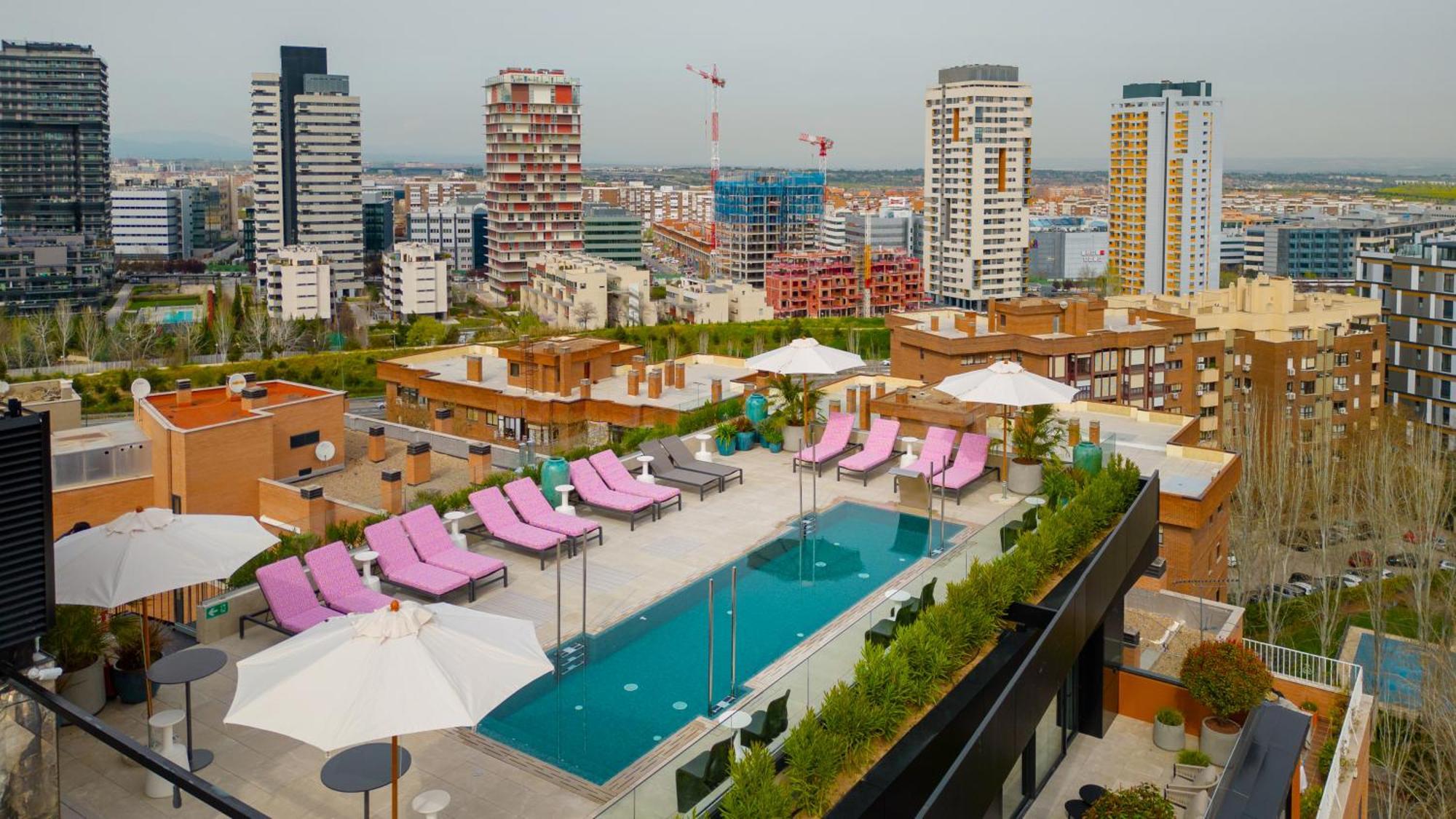 Hotel Pinar Plaza Madrid Eksteriør billede